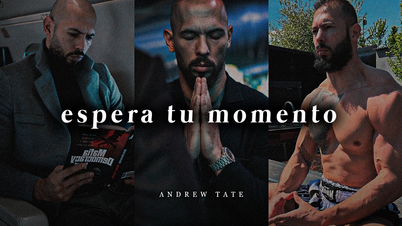 𝐂𝐎𝐍𝐅𝐈́𝐀 𝐄𝐍 𝐃𝐈𝐎𝐒: Mantente disciplinado y espera tu momento - Andrew Tate (motivación)