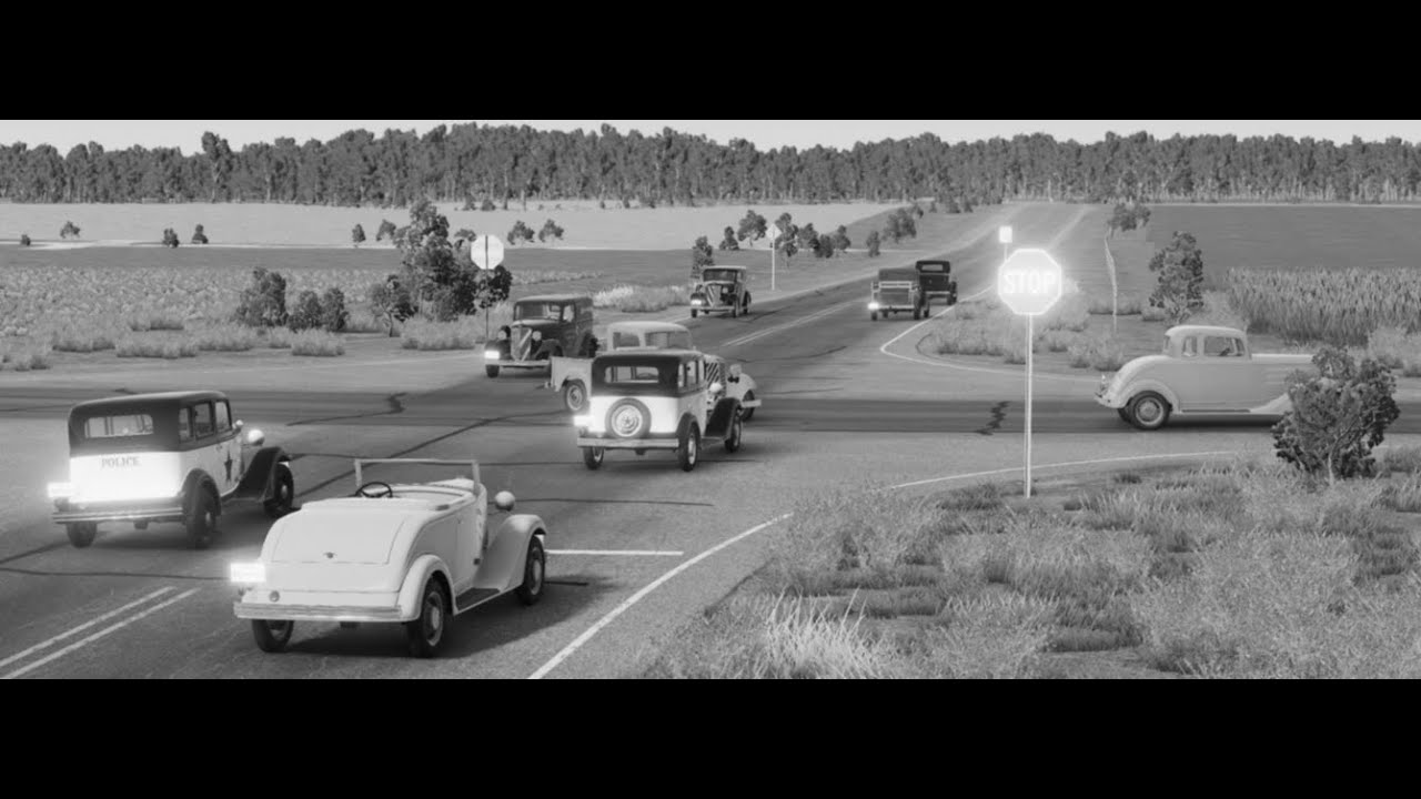 Catching crooks in the 1920's in Beamng.