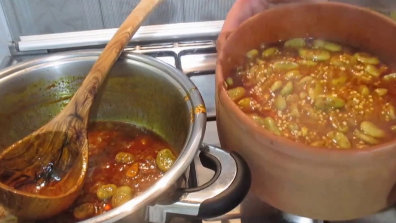 Mhamssa aux fèves    محمّص بالفول الفصّاص