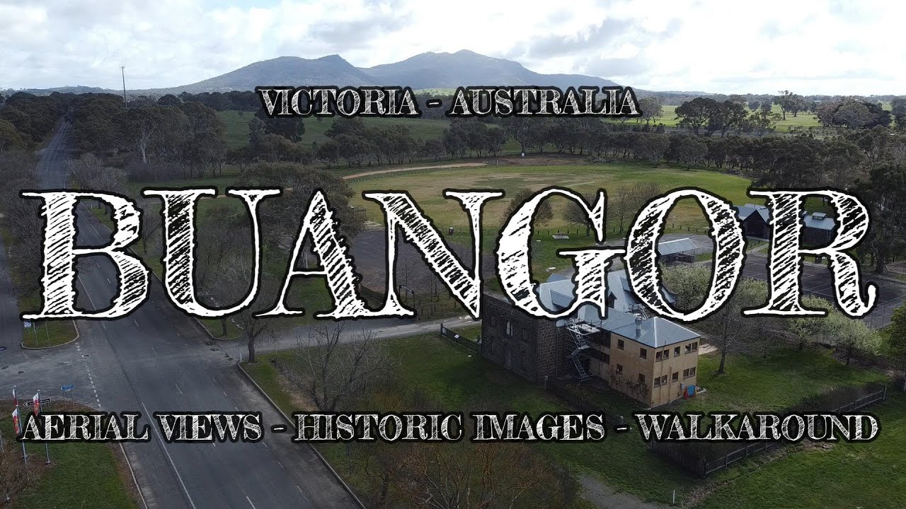 Aerial view - Historic images - Walkaround : Buangor : Victoria Australia