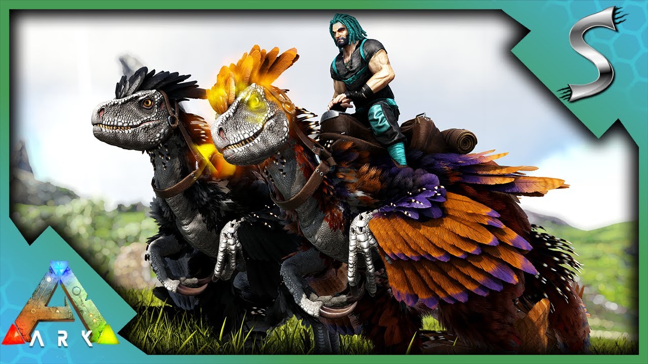 RAISING MY NEW DEINONYCHUS TO START MY HUNTING PACK! - Modded ARK The Hunted [E19]
