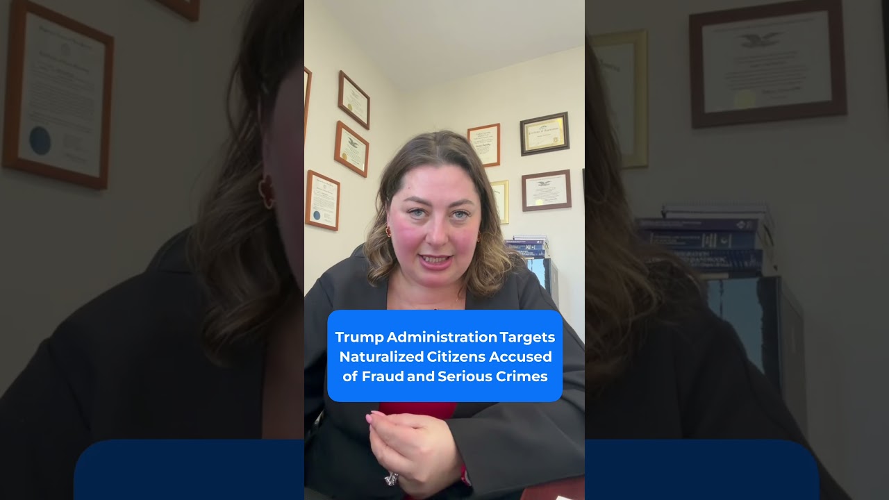 Администрация Трампа преследует натурализованных граждан, обвиняемых в мошенничестве и тяжких пре...
