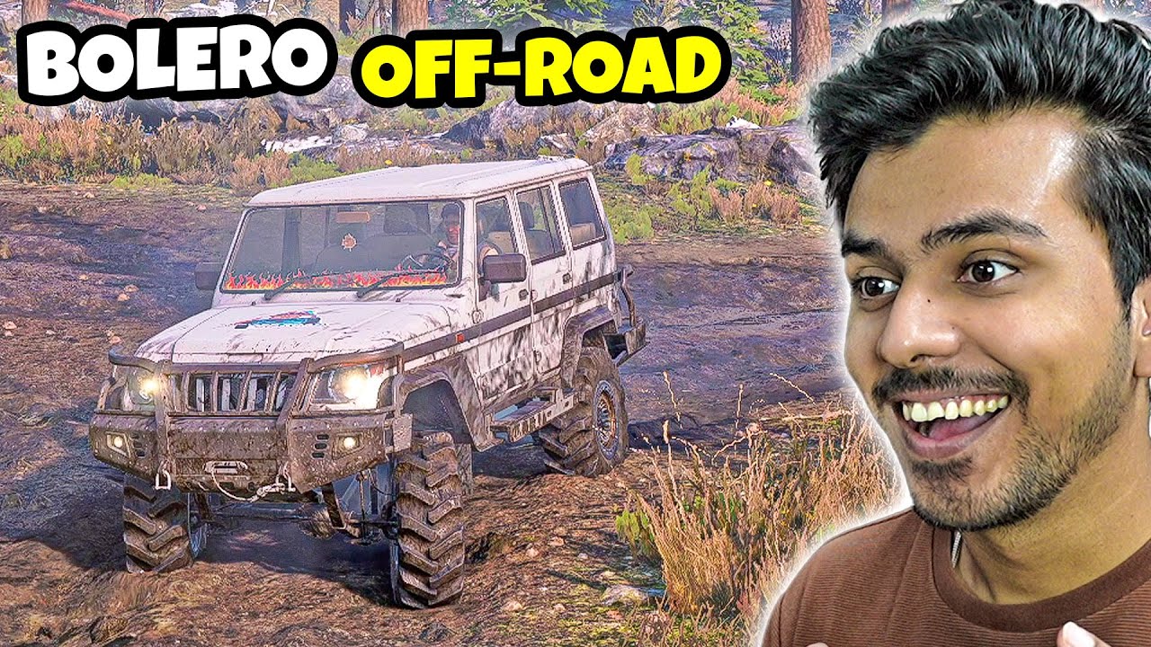 EXTREME OFF-Roading with MAHINDRA BOLERO  😱