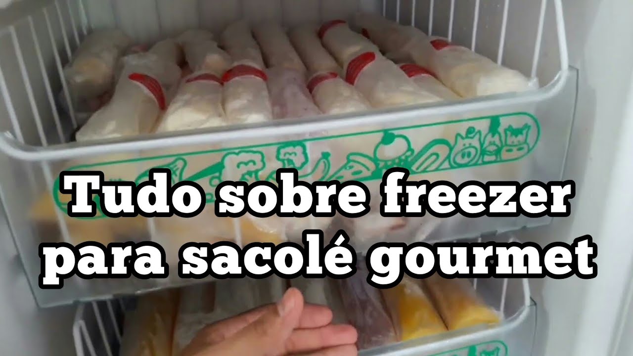 Freezer para congelar os Dindins, Geladinhos, Sacol&eacute;, ChuChup, Chopinho | Tudo sobre o meu freezer