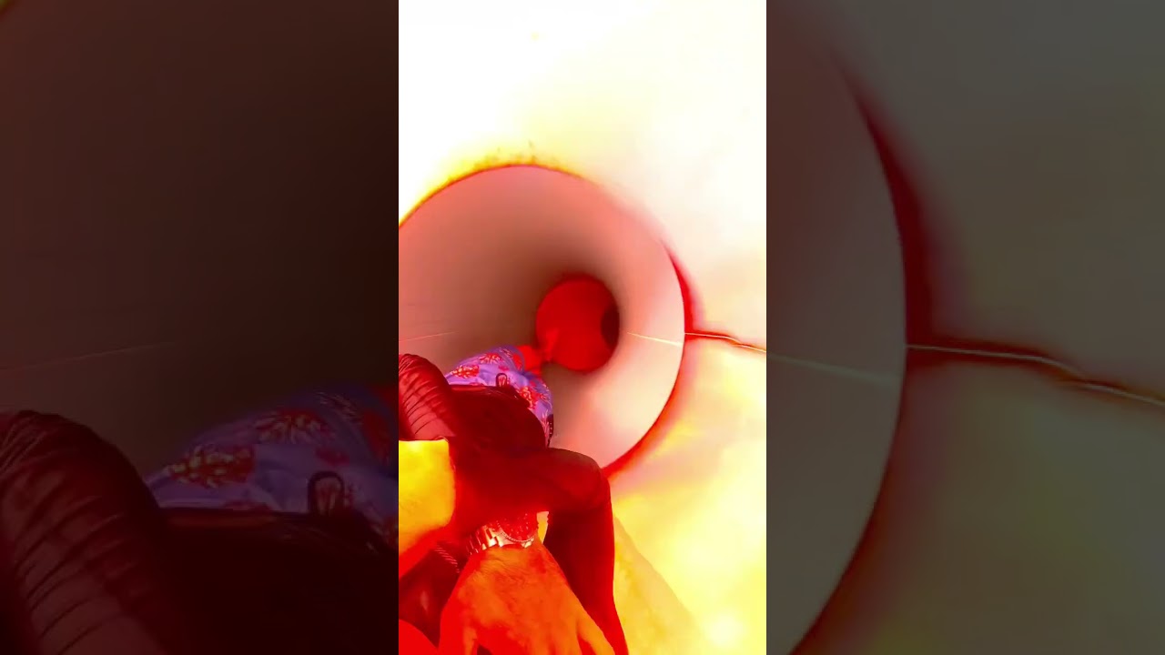 Texas Twist water slide at Epic Waters Indoor Waterpark! #shorts