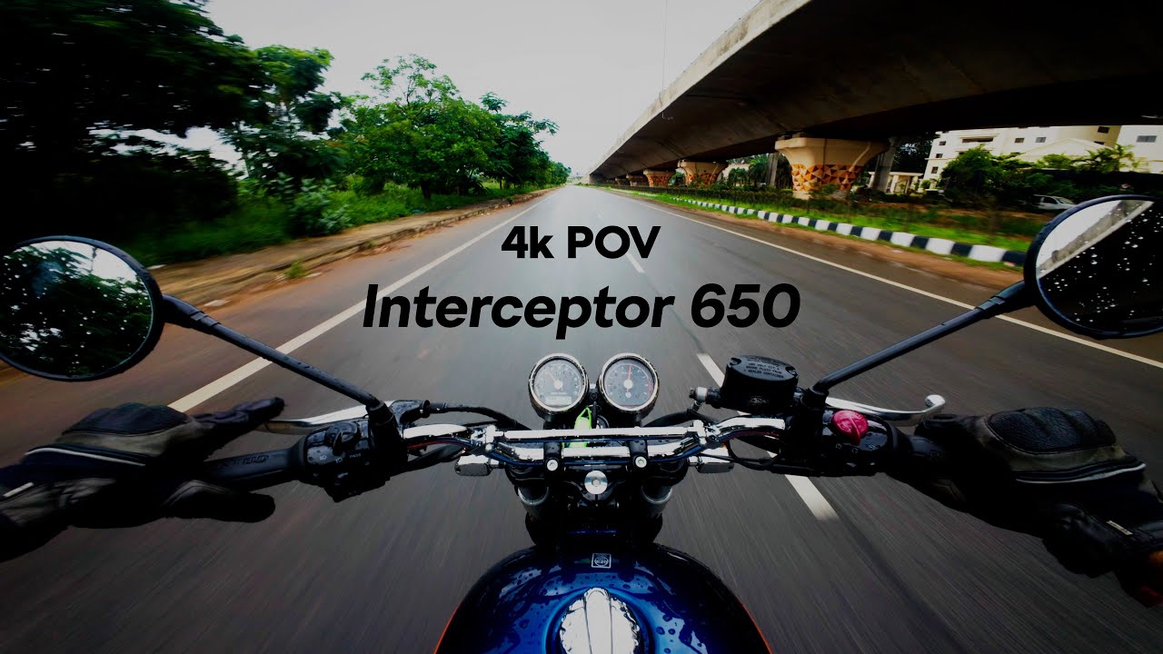 2024 Royal Enfield Interceptor BS6.2 Test Ride | 4K POV | DJI Osmo Action 4