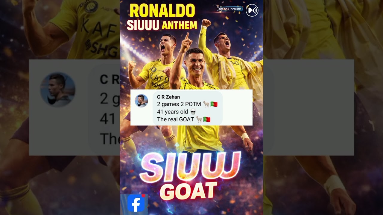 Cristiano Ronaldo SIUUUU Anthem A song made from people's Comments 🚨🔥 by Day Walker