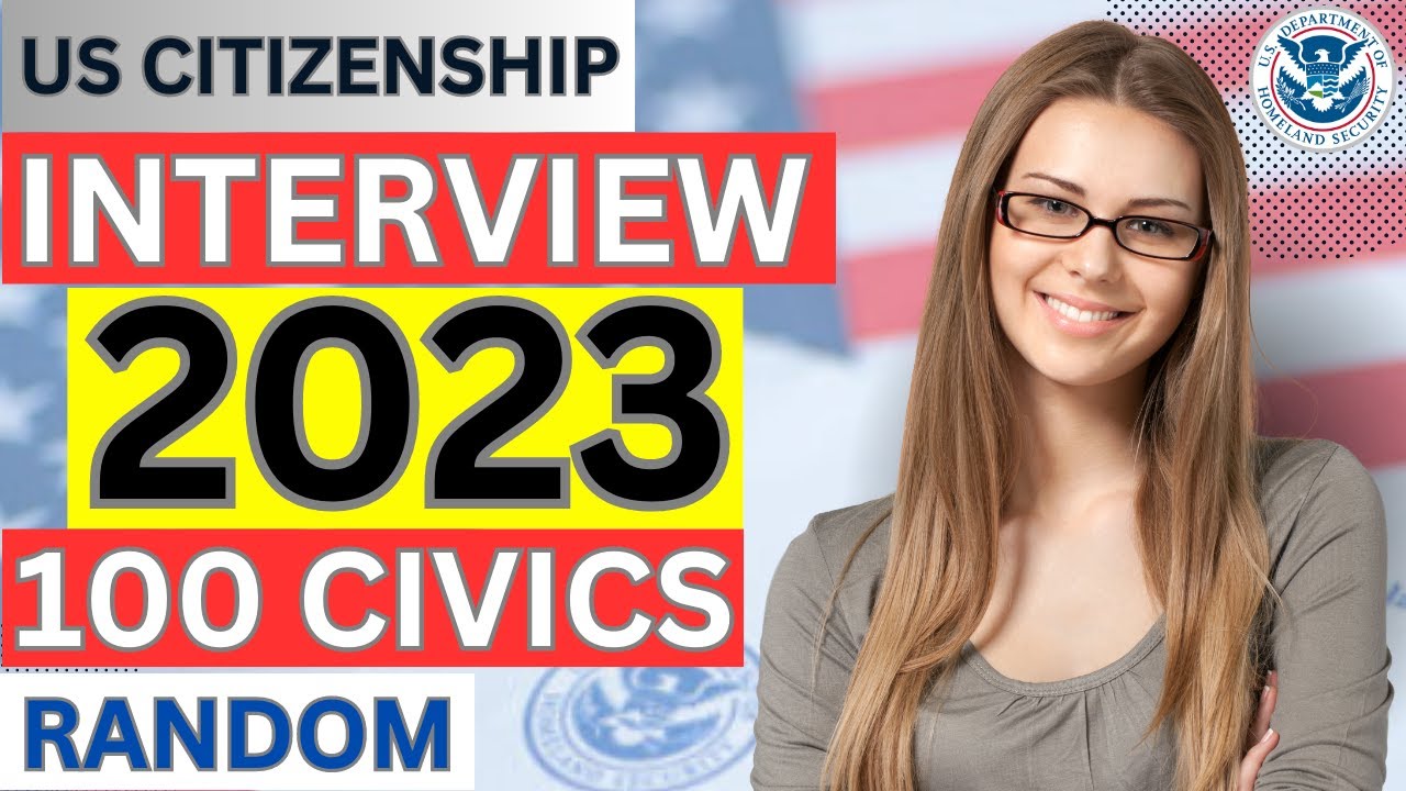 Citizenship Interview 2023 | US Citizenship Interview 2023 | 100 Civics Questions and Answer | N400