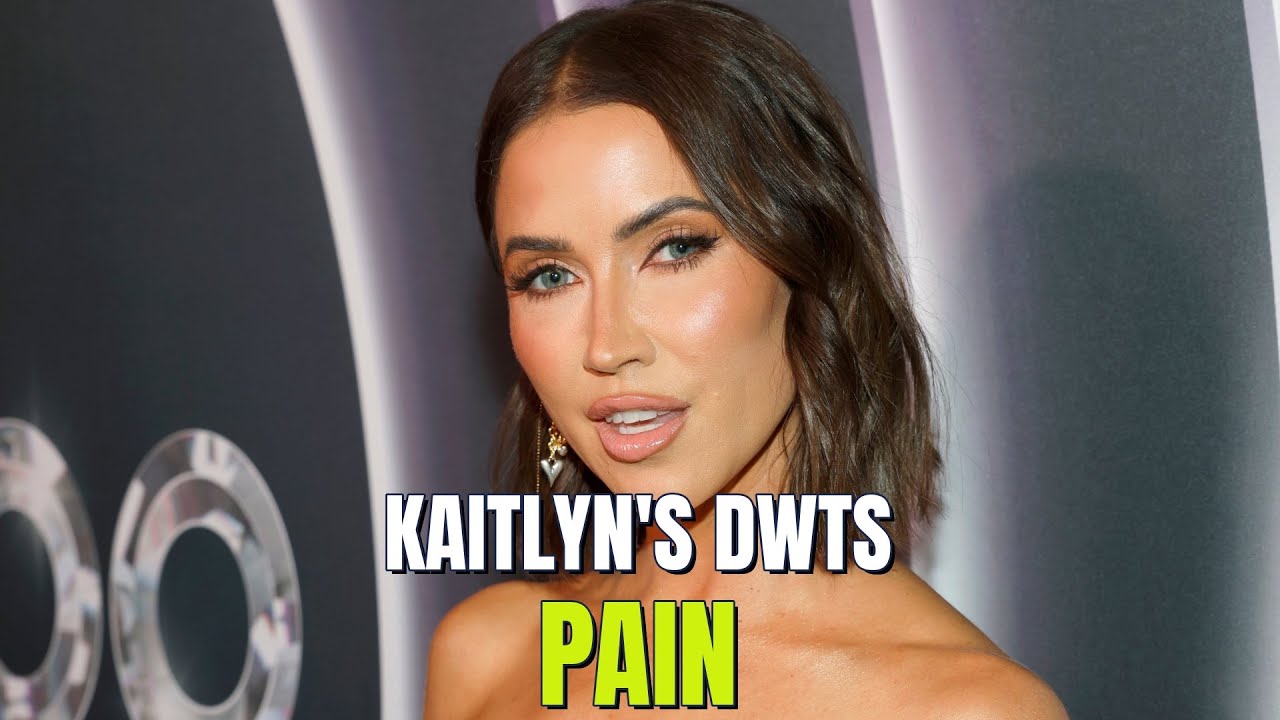 DWTS Drama! Kaitlyn's Pain, Sister's Cut & Strictly's Glow Up!