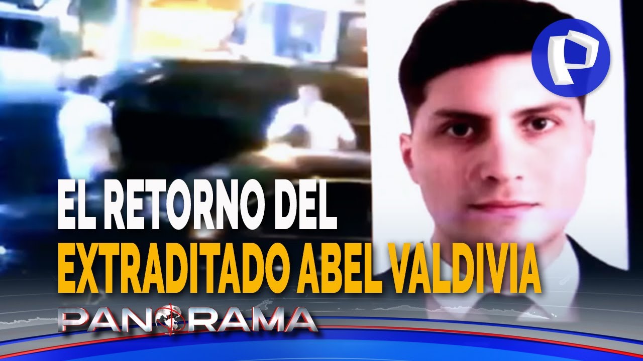 Retorno del extraditado Abel Valdivia: primeras imágenes de su llegada al Perú
