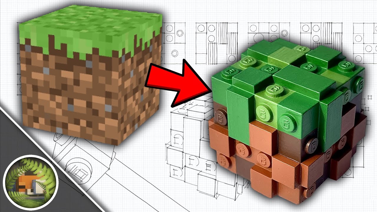 A New LEGO® Minecraft! - Brixel 512x vs Vanilla Minecraft | 4K