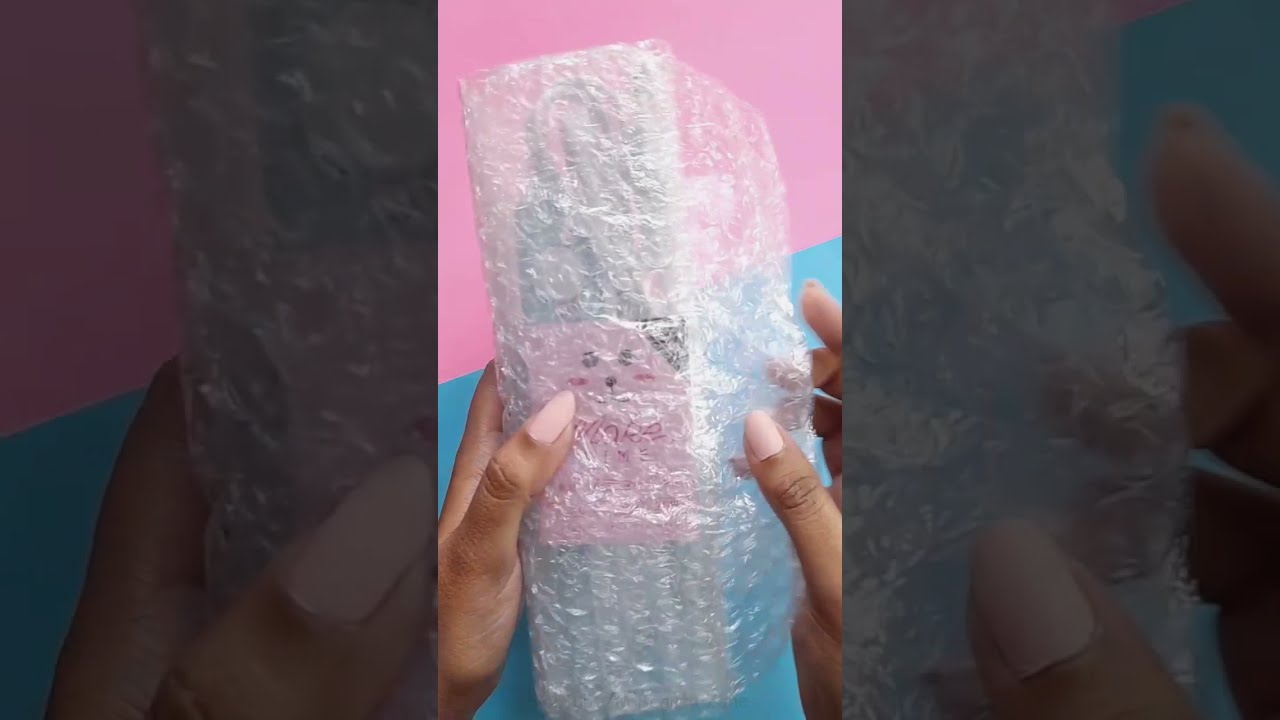 Mini hair straightener unboxing ASMR #shorts