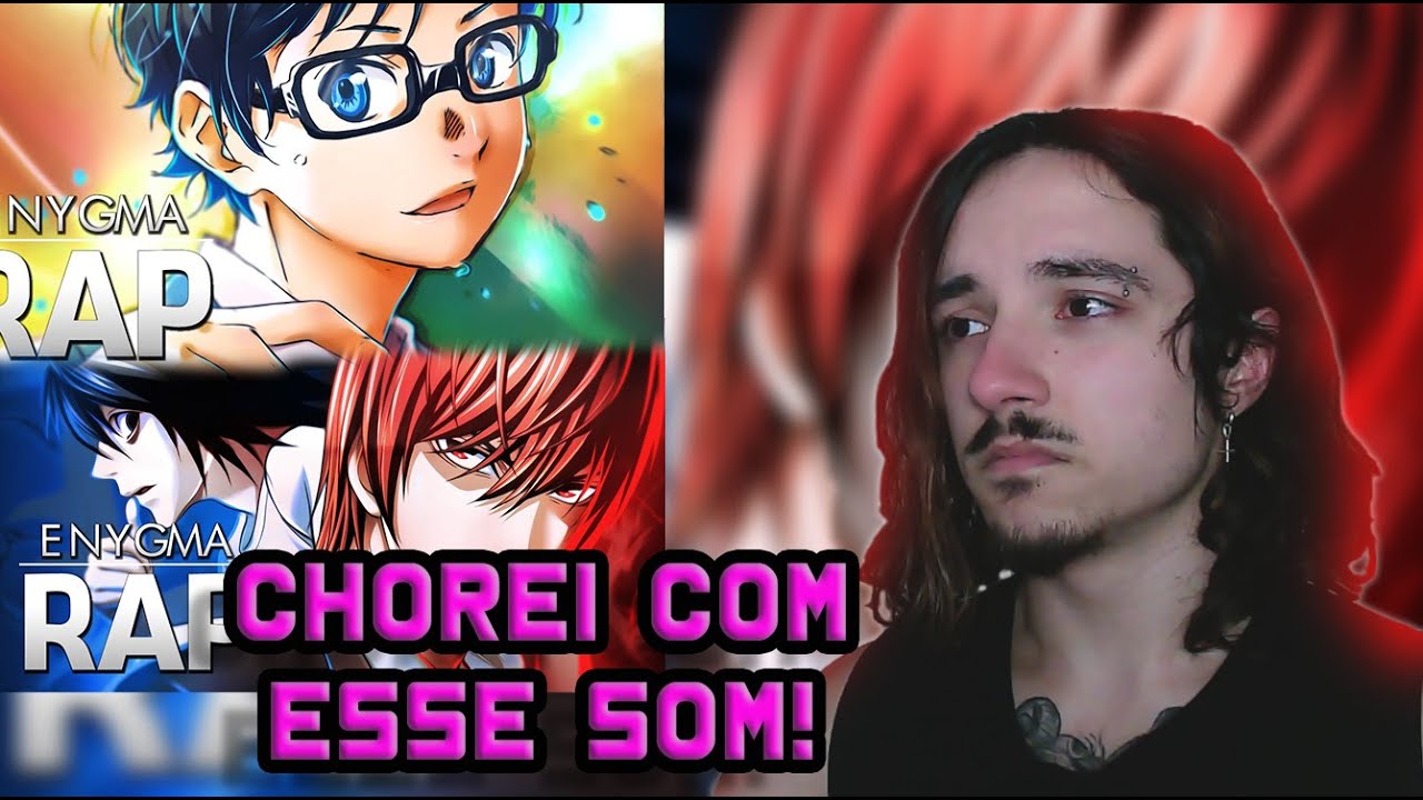 (Chorei com esse som!) REAGINDO ao RAP DO ARIMA KOUSEI e a JUSTIÇA  | Kira & L (Enygma) | REACT