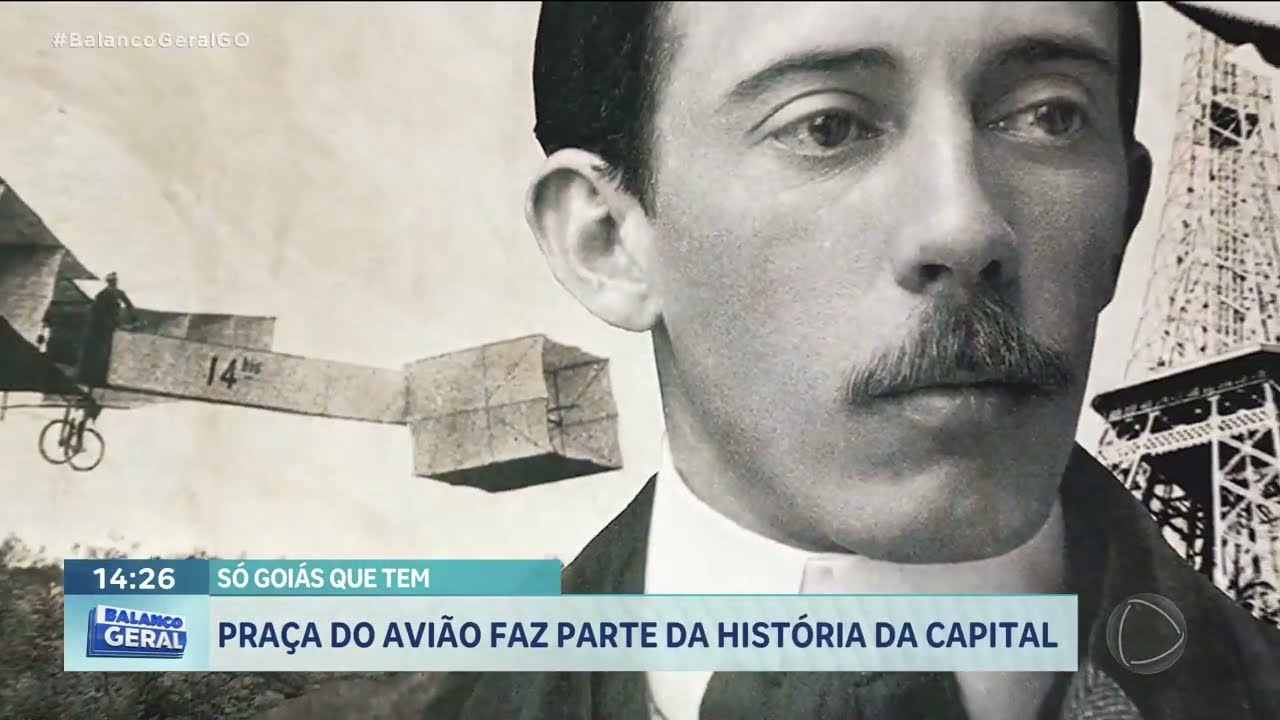 "SÓ GOIÁS QUE TEM" PRAÇA DO AVIÃO FAZ PARTE DA HISTÓRIA DA CAPITAL