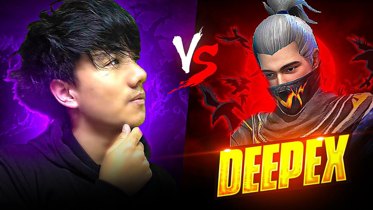 Challenging ​⁠@Deepex FF With Old Android Phone😍❤️Full 1v1 Gameplay With Handcam📲