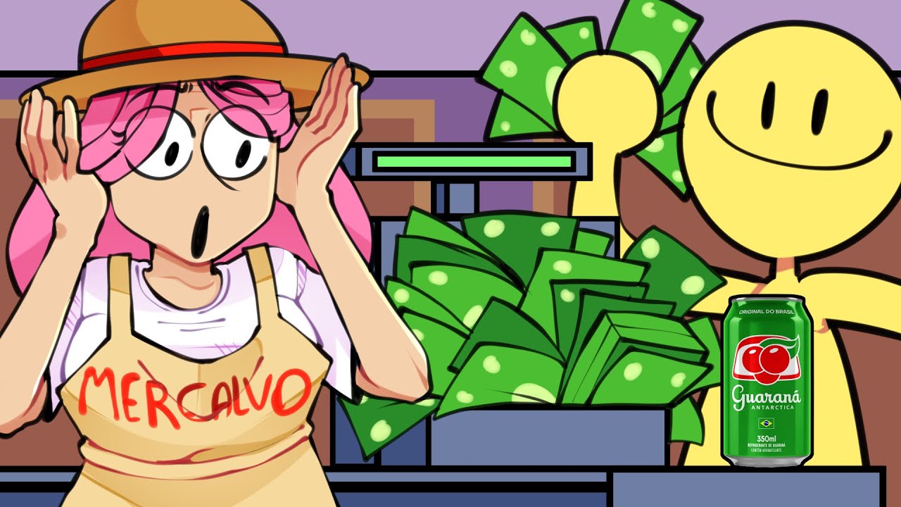 Agora eu to rica no meu mercado e vcs decidem o que eu faço - Supermarket Simulator