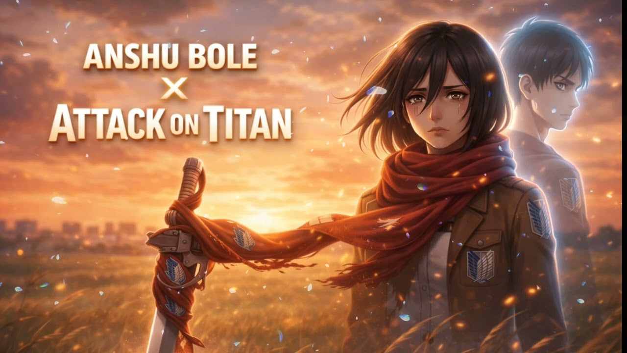 This Broke Every AOT Fan 💔 | Anshu Bole X Attack on Titan | Eren & Mikasa Edit