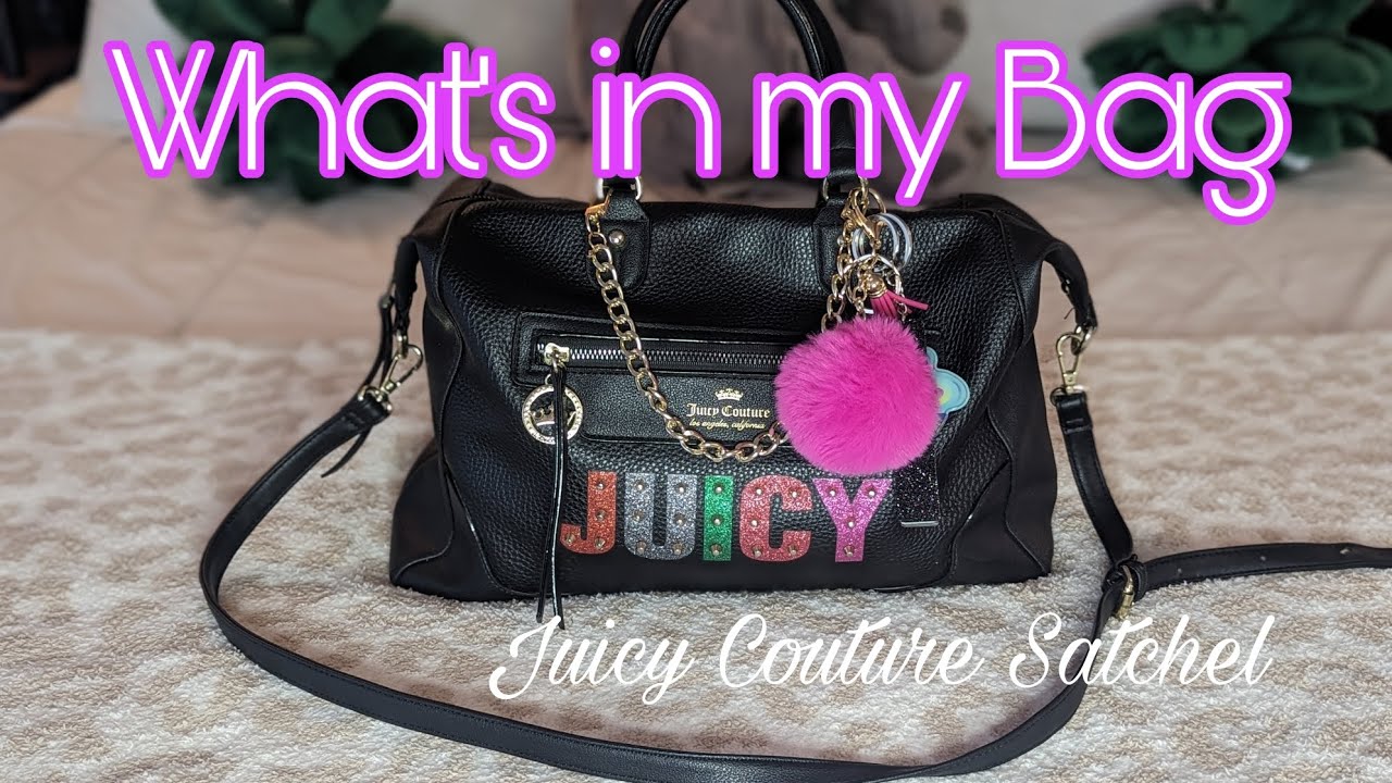 What's in my Bag| Juicy Couture Satchel| Kay Flight Unrooted