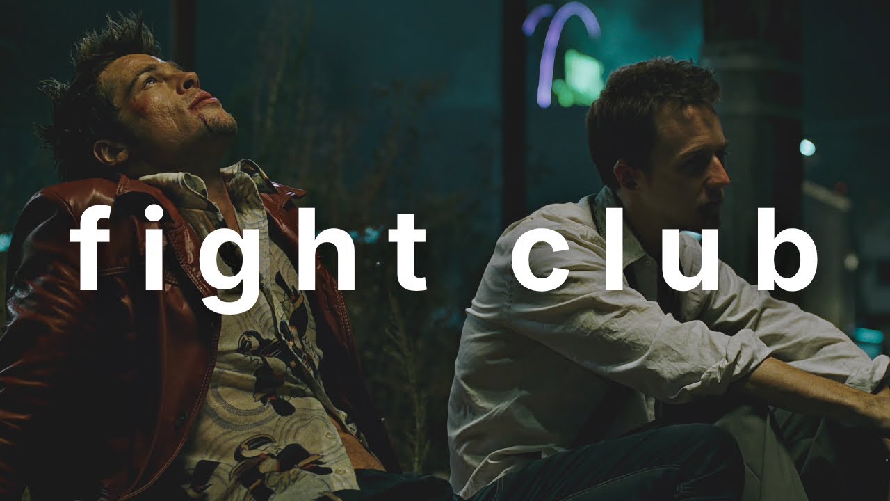 aesthetic shots of fight club