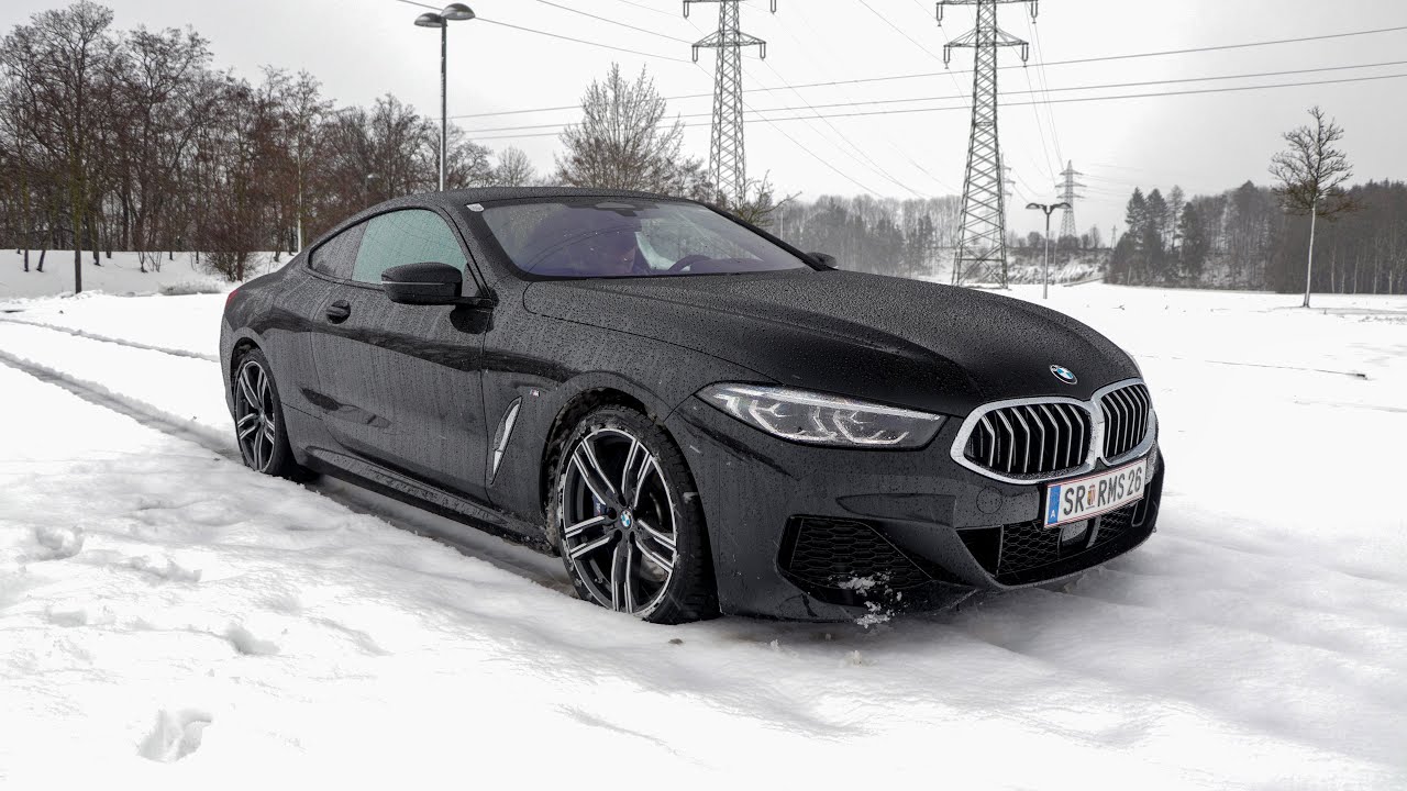 2019 BMW 8er 840d xDrive M-Sport; POV & Nachtfahrt, Driften im Schnee und Testfahrt by Roadcontrol