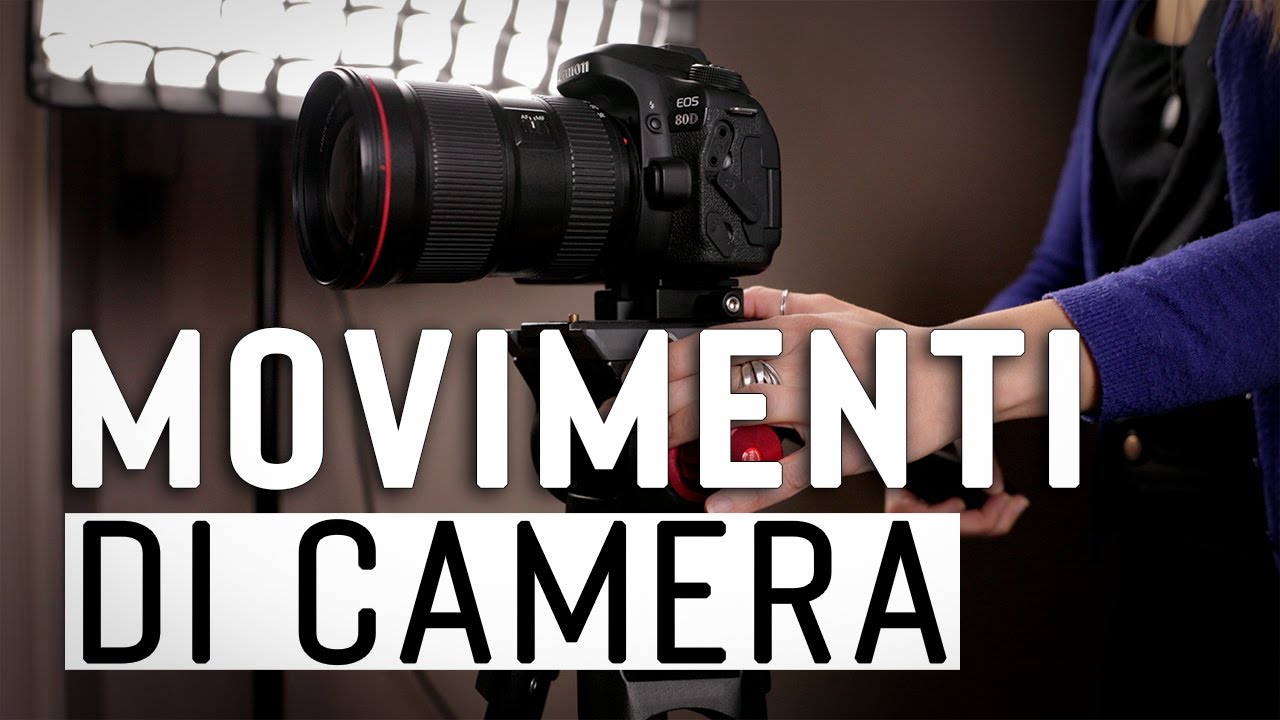 MOVIMENTI DI CAMERA: la guida completa per creare video dinamici