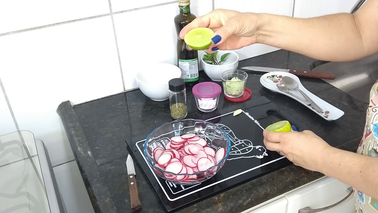 salada rabanete