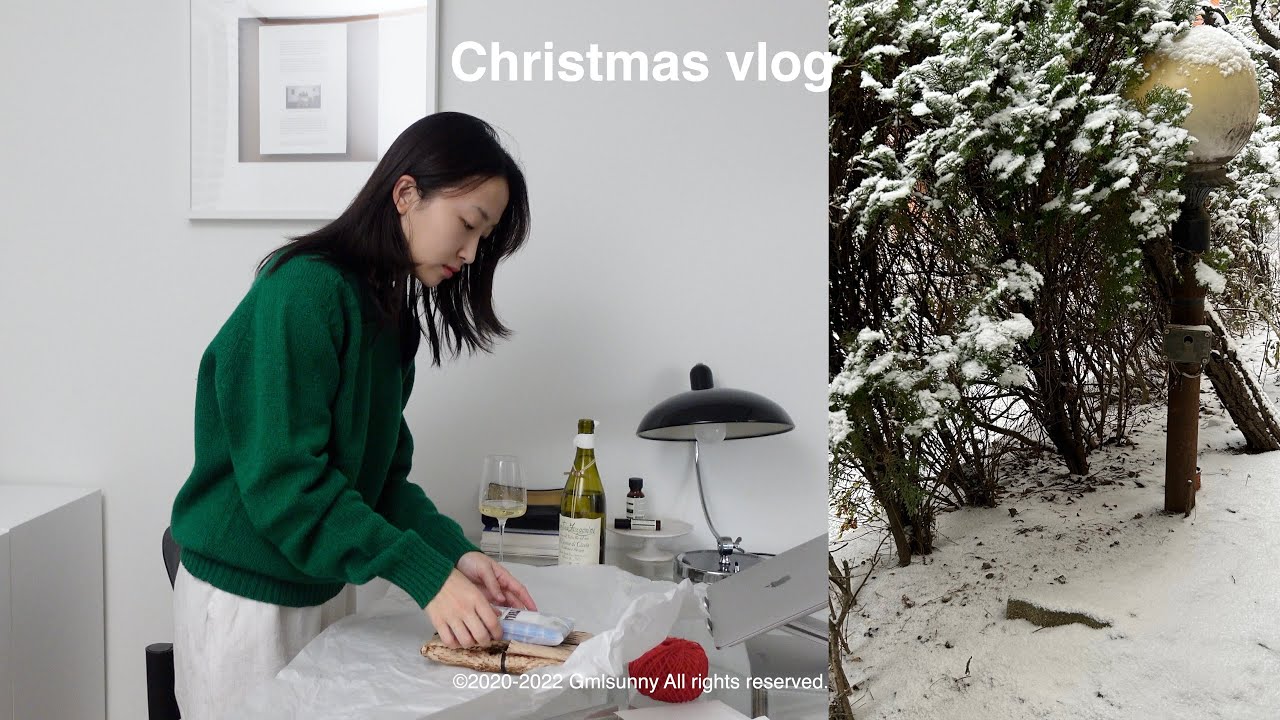 Vlogmas4. 크리스마스 주간 브이로그/christmas party🎅🏻🦌/연말파티,lfm,직장인 데일리룩