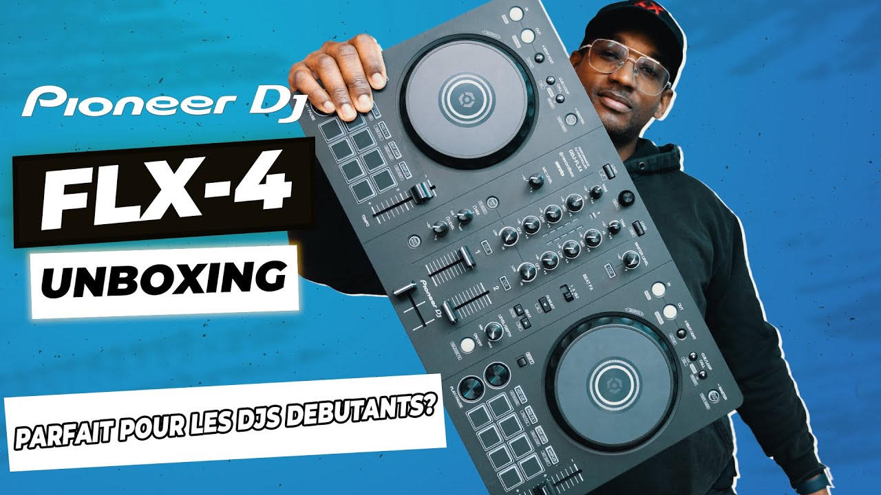 Unboxing du FLX4, le meilleur contrôleur DJ débutant 2023, testez-le !