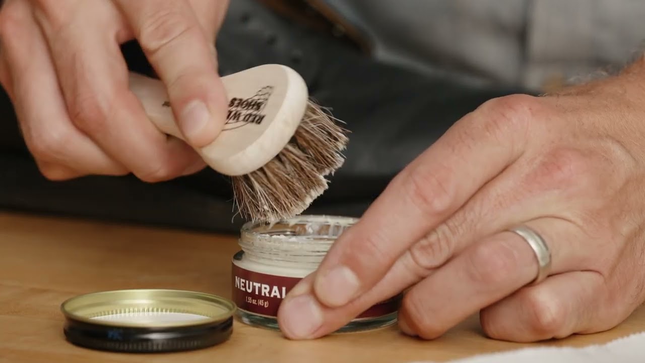 Smooth Finished Leather Care with Red Wing Heritage
