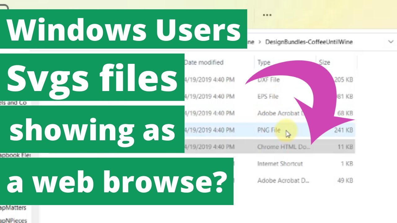 Changing the default for svg files on a Windows computer - Silhouette Studio
