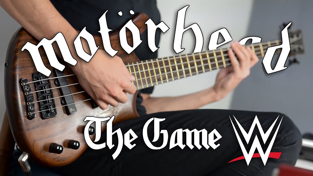 Motörhead - The Game [Triple H's WWE Theme] (Bass Cover) + TAB