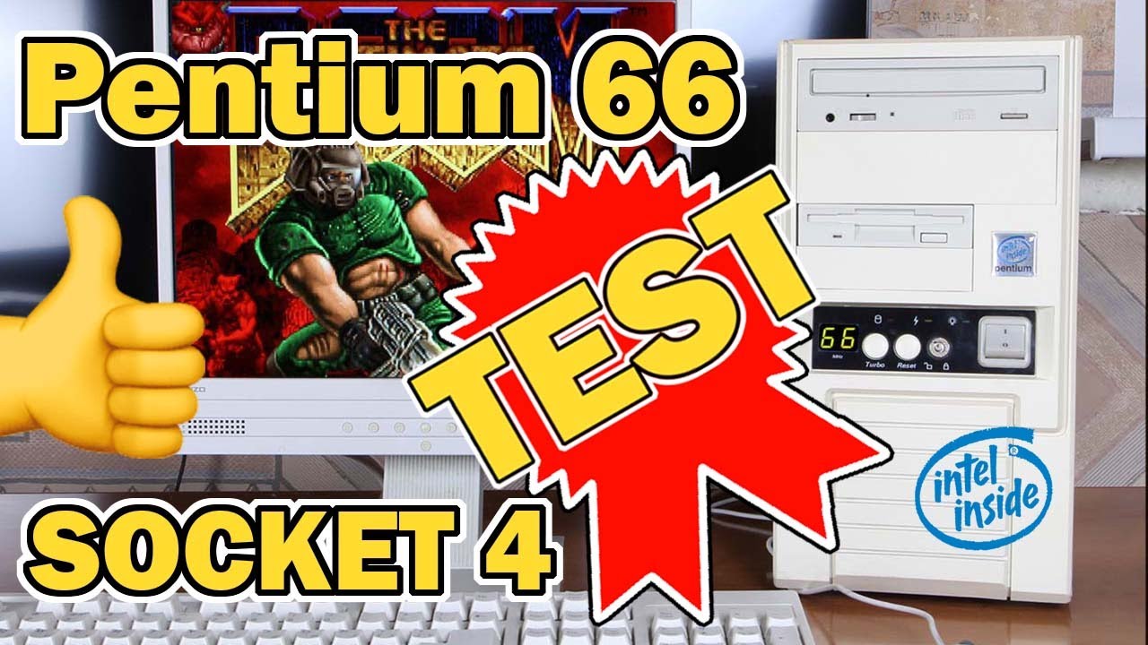 Pentium 66 Socket 4 / 32Mb RAM / AWE 64
