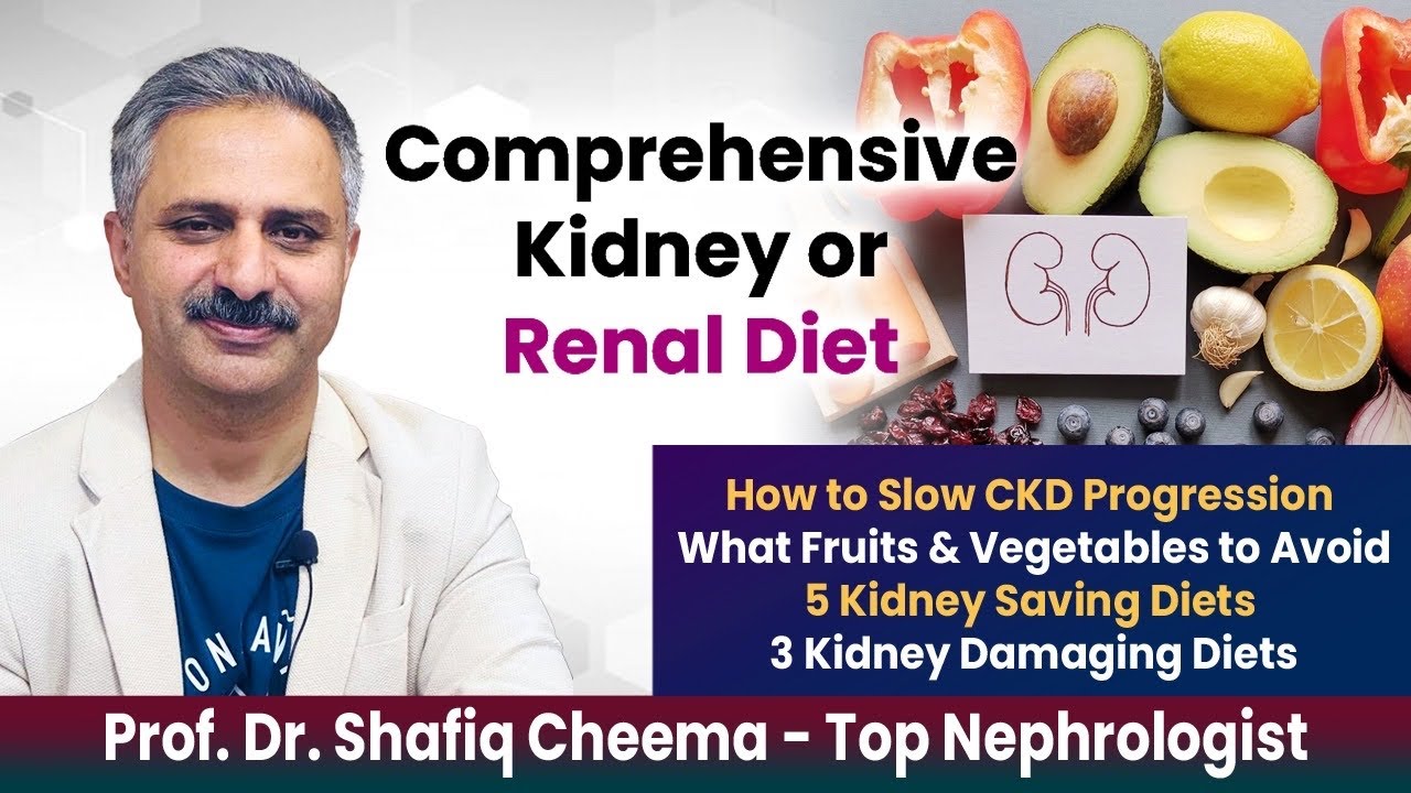 kidney Diet or Renal Diet -English | The Most Comprehensive Diet Chart 