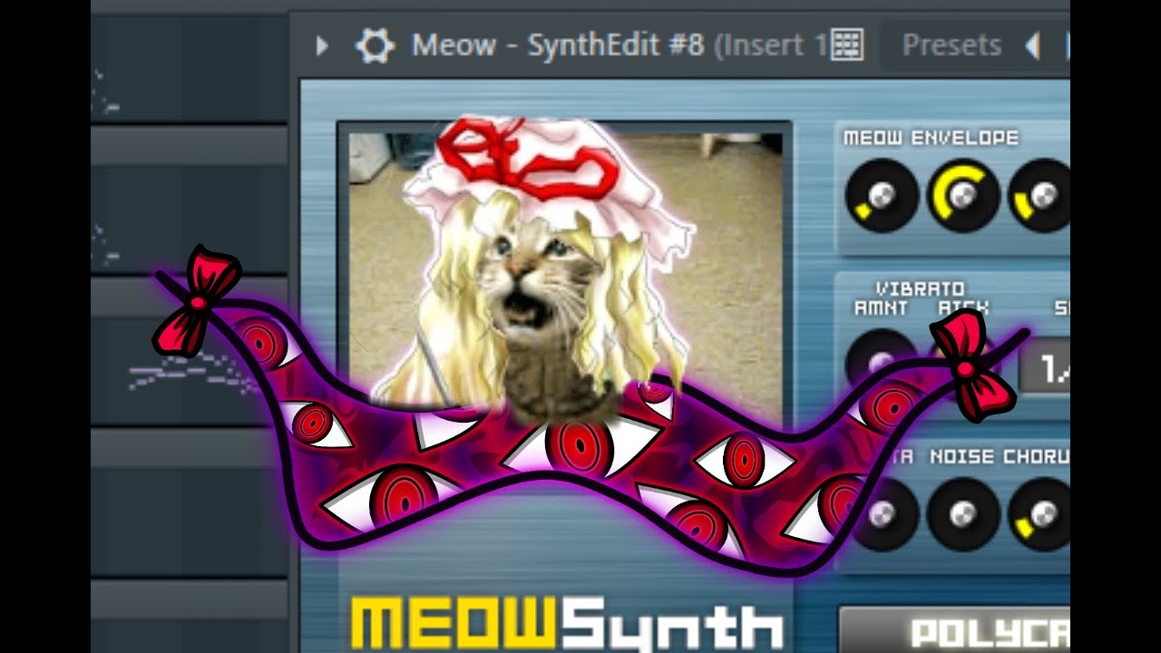 Yukari's theme but its all cats [MeowSynth Cover]