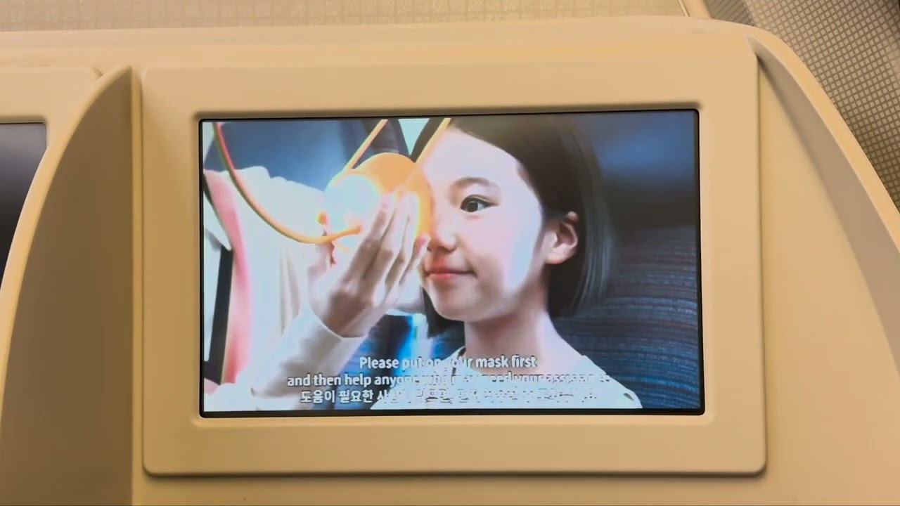 Safety Saturday's Airline Safety Videos Korean Air ( February 2024 )