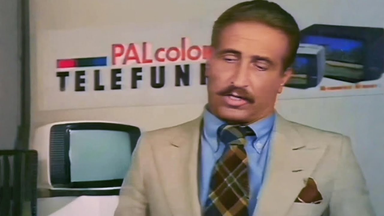 Spot - PALCOLOR TELEFUNKEN con GUIDO NICHELI - 1978 📺 (Raro!)