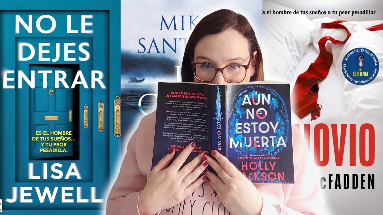 📖Leo Novedades editoriales de Thriller hasta encontrar un cinco estrellas✨ VLOG DE LECTURA