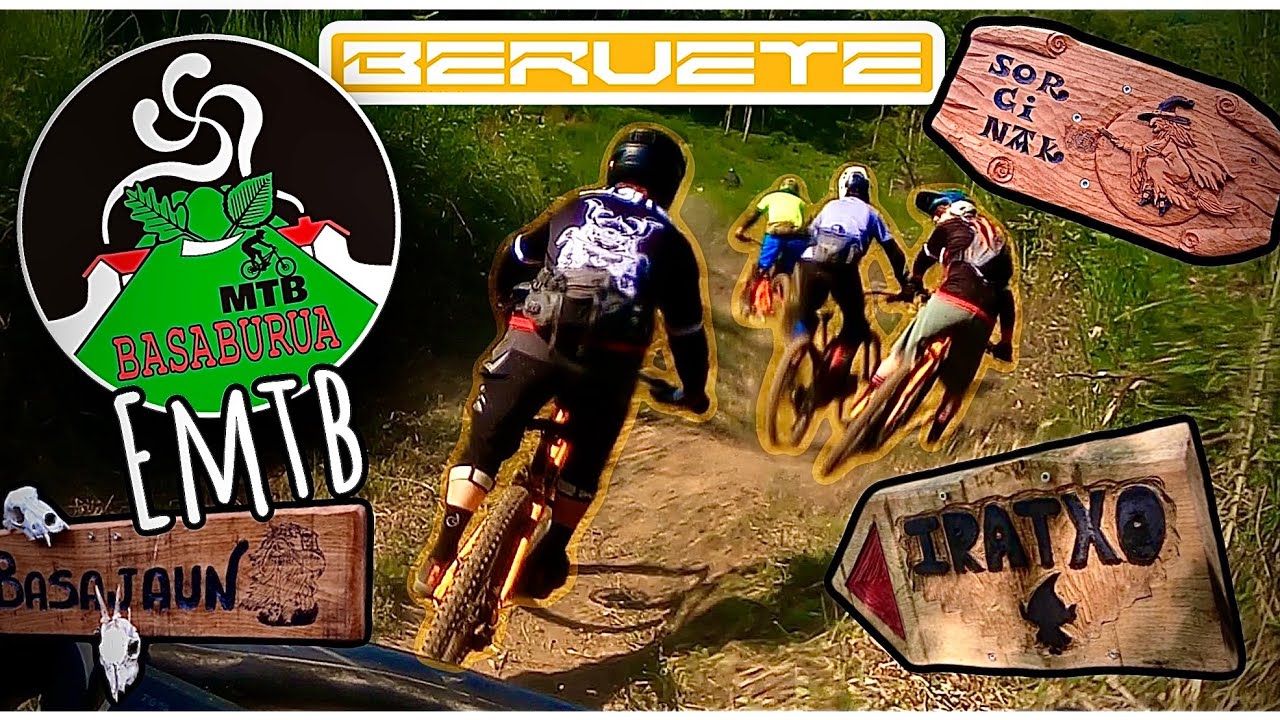 BASABURUA MTB 🤟🏻 DESCUBRE LOS TRAILS de Beruete. Navarra ENDURO Emtb