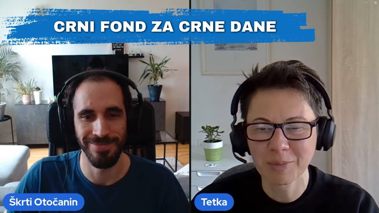 Treba li mi (i koliki) crni fond? | FIRE podcast za siromašne #3