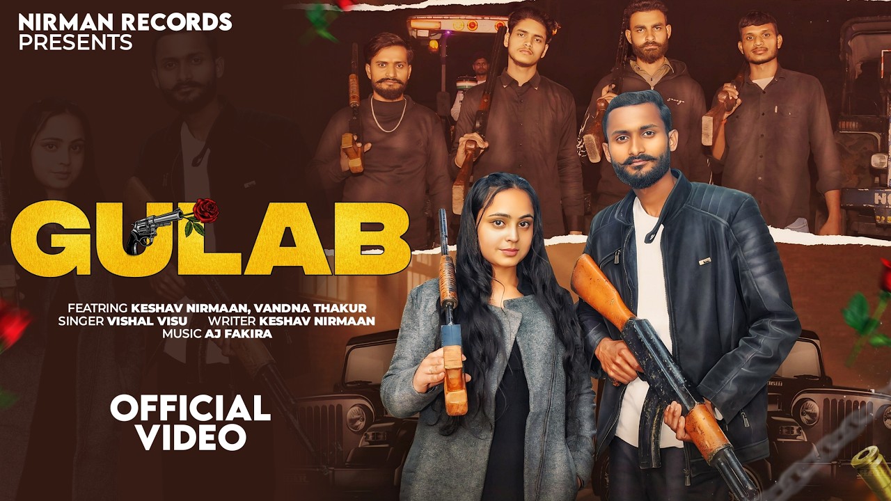 Gulab (Official Video) Keshav Nirmaan | Vandana Thakur | Vishal Vishu | New Haryanvi Song 2026 