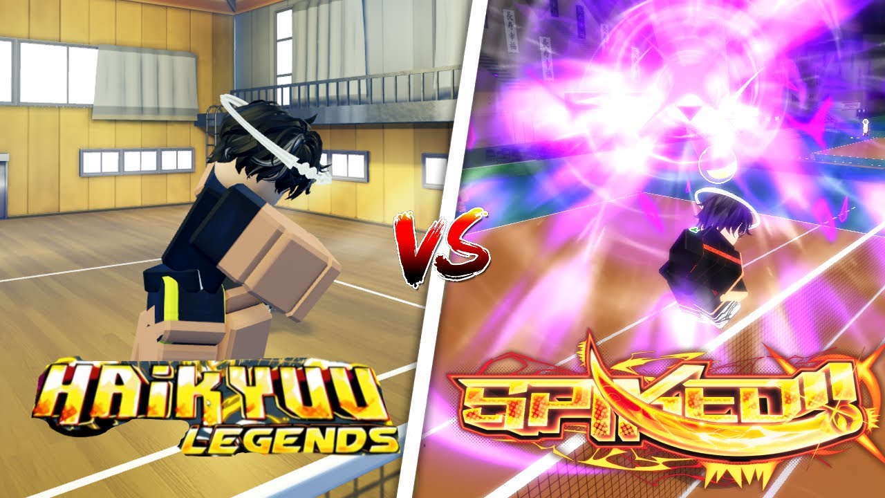 Haikyuu Legends Vs Spiked: Which Is The BEST Roblox Volleyball Game