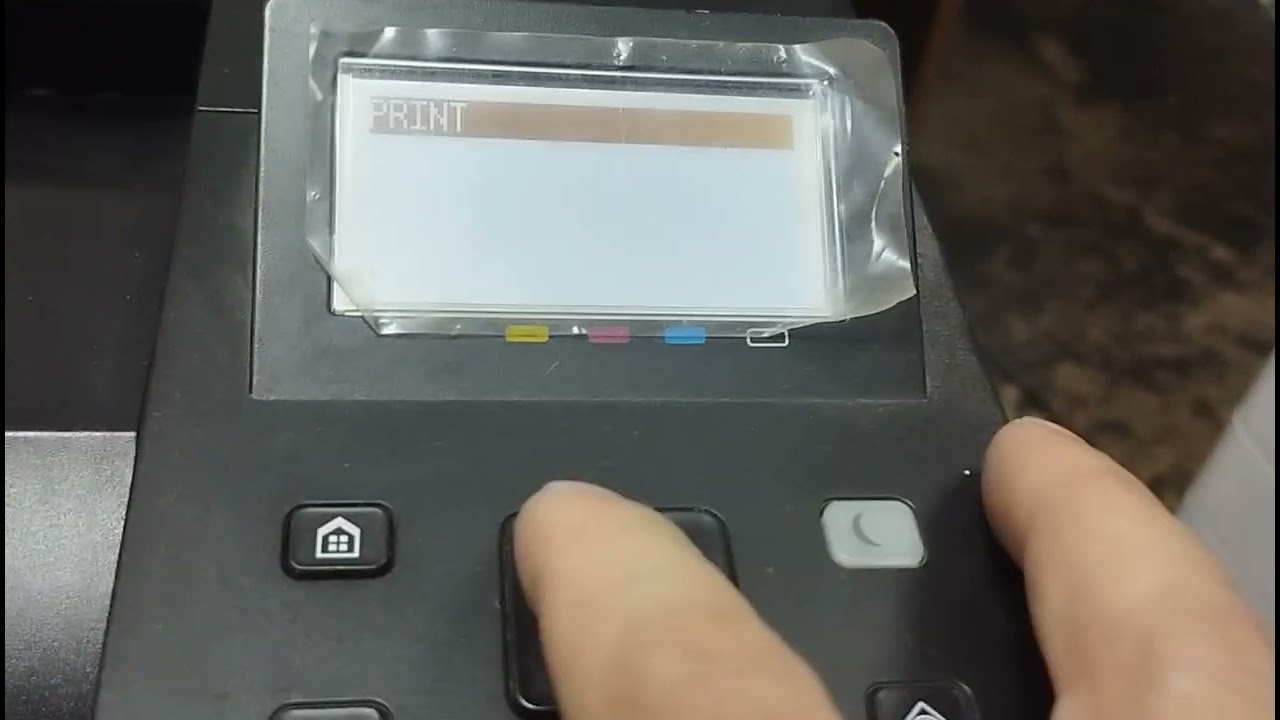 Canon lbp 653 service mode and test page!