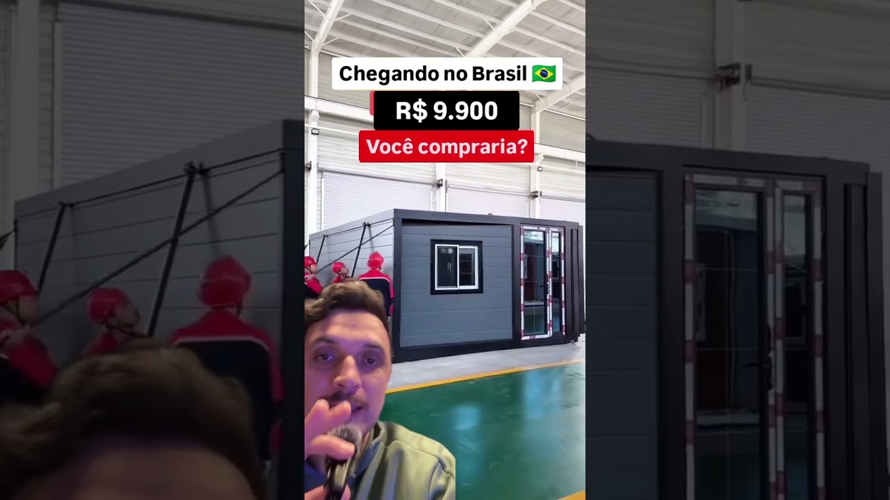 Casa em cont&ecirc;iner &eacute; a nova tend&ecirc;ncia de casas no Brasil s&atilde;o f&aacute;ceis de instalar