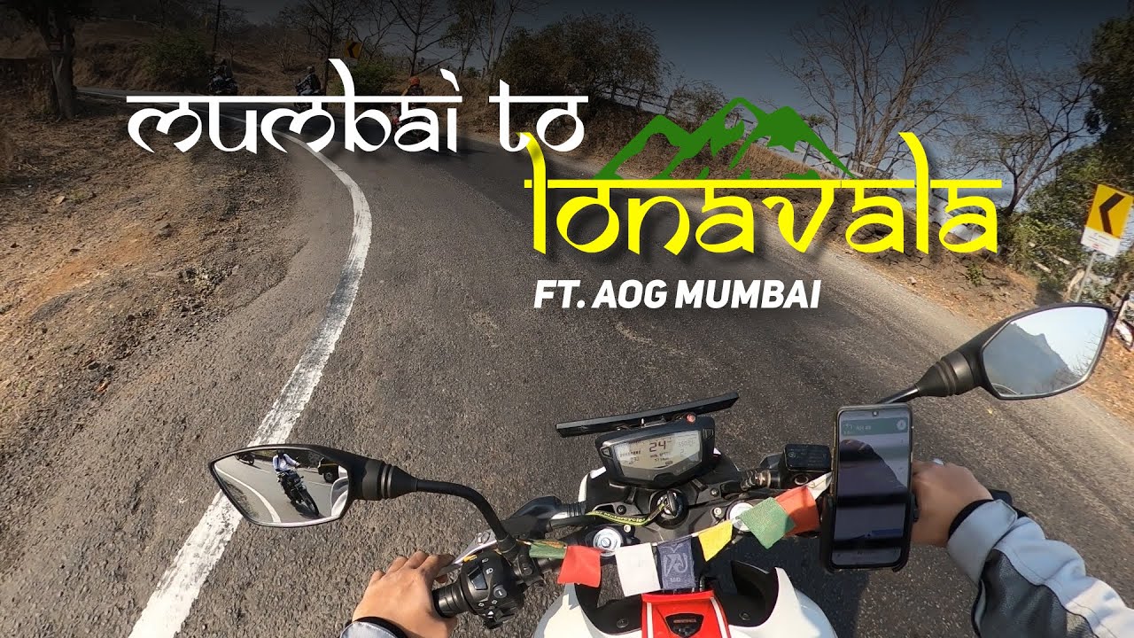 Mumbai to Lonavala Bike Ride | Cornering in Ghats | TVS Apache RTR 200 4V | AOG Mumbai Lokesh Pimple