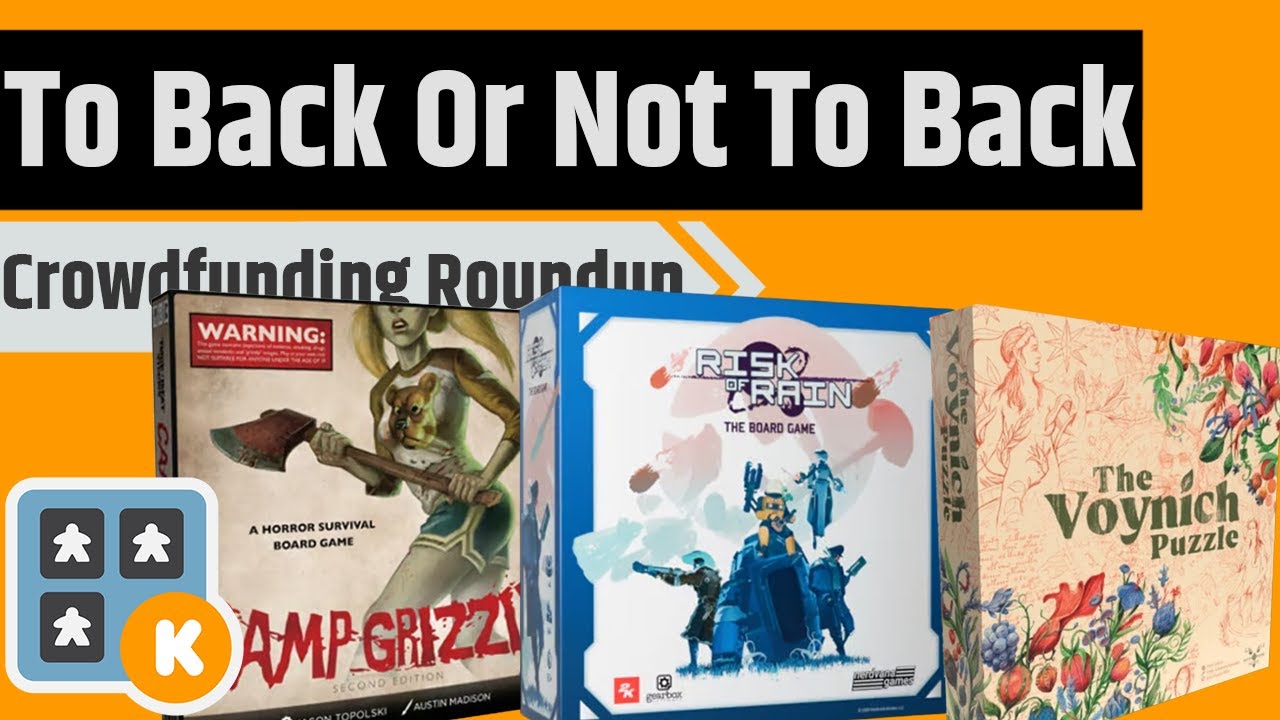 To Back Or Not To Back - Risk of Rain, Camp Grizzly, The Voynich Puzzle & More!!!