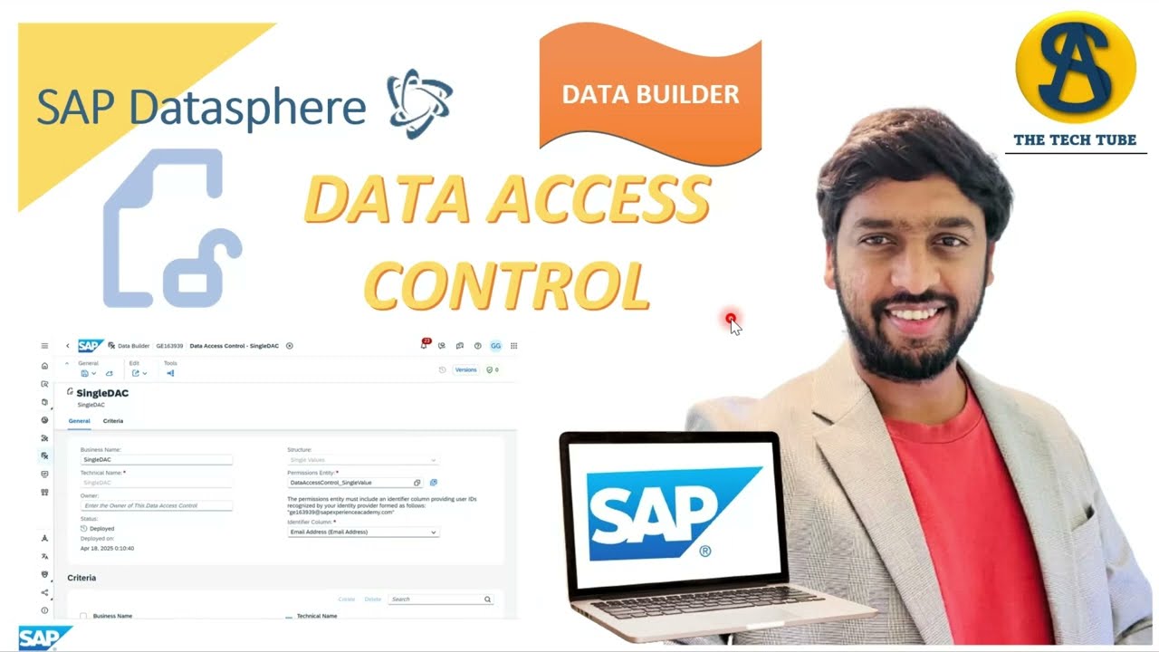 26. Управление доступом к данным - 4 | Конструктор данных | SAP Datasphere #sap #datanalytics #da...