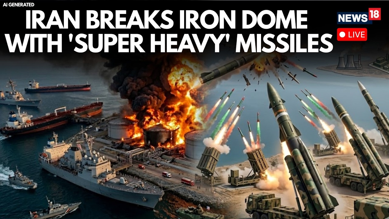 Iran-Israel War LIVE: Iran Fires ‘Super-Heavy’ Missiles, Some Breach Israel’s Iron Dome Defences