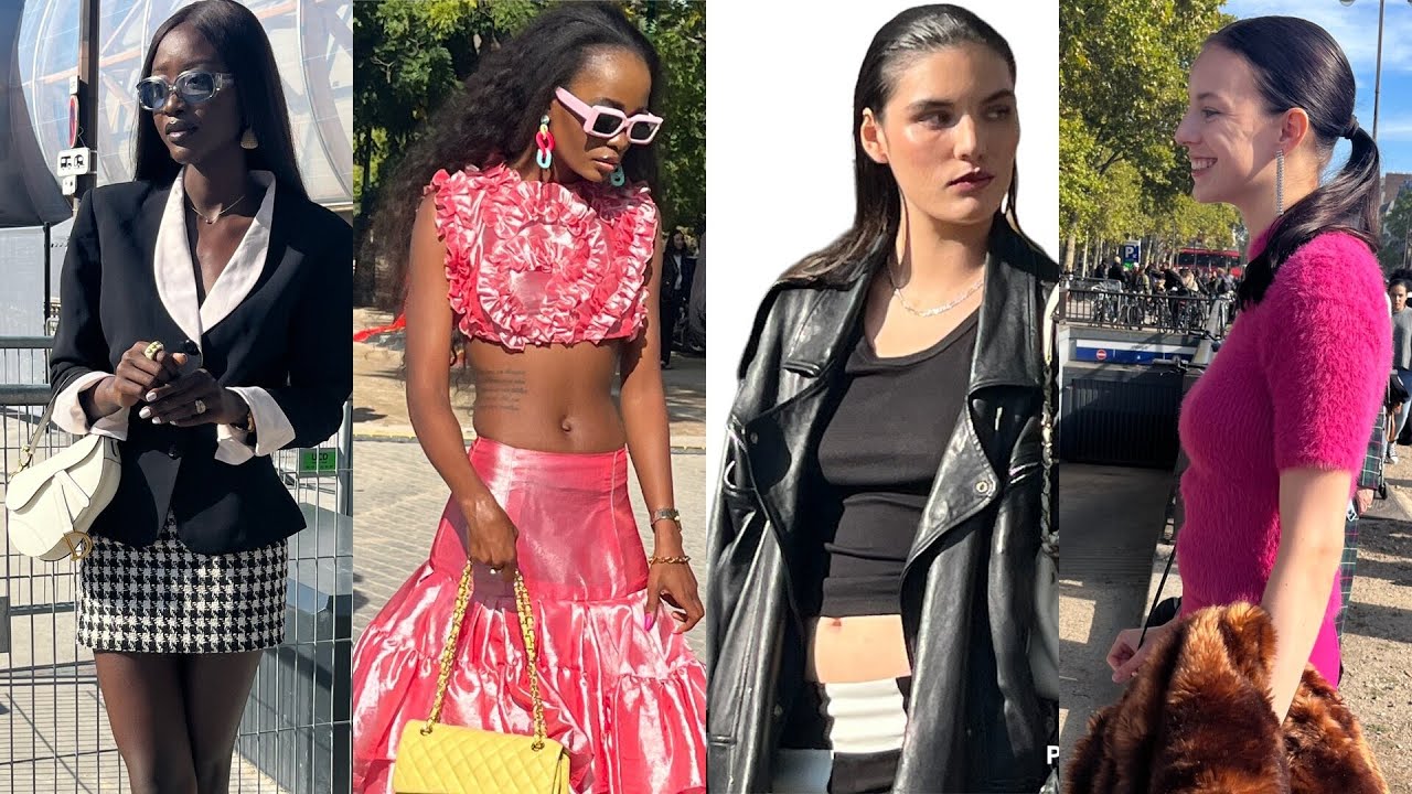 CHANEL street style in paris; WHAT ARE PEOPLE WEARING IN PARIS? 2  street style,  street fashion
