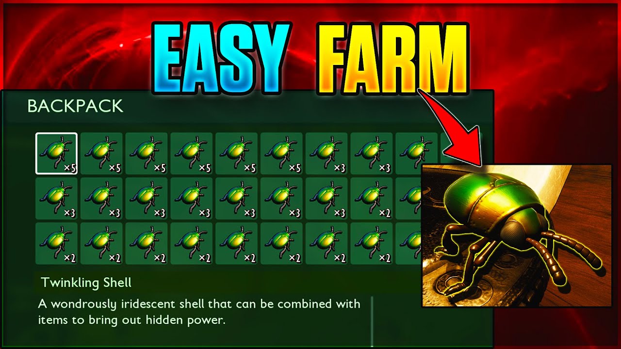 Grounded | Best Twinkling Shell Farm Location