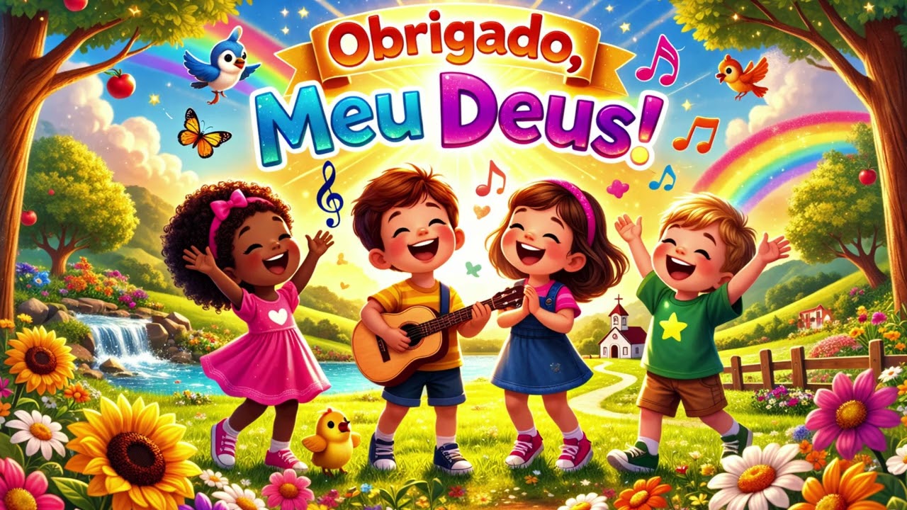 Música Infantil Cristã — “Obrigado, Meu Deus”